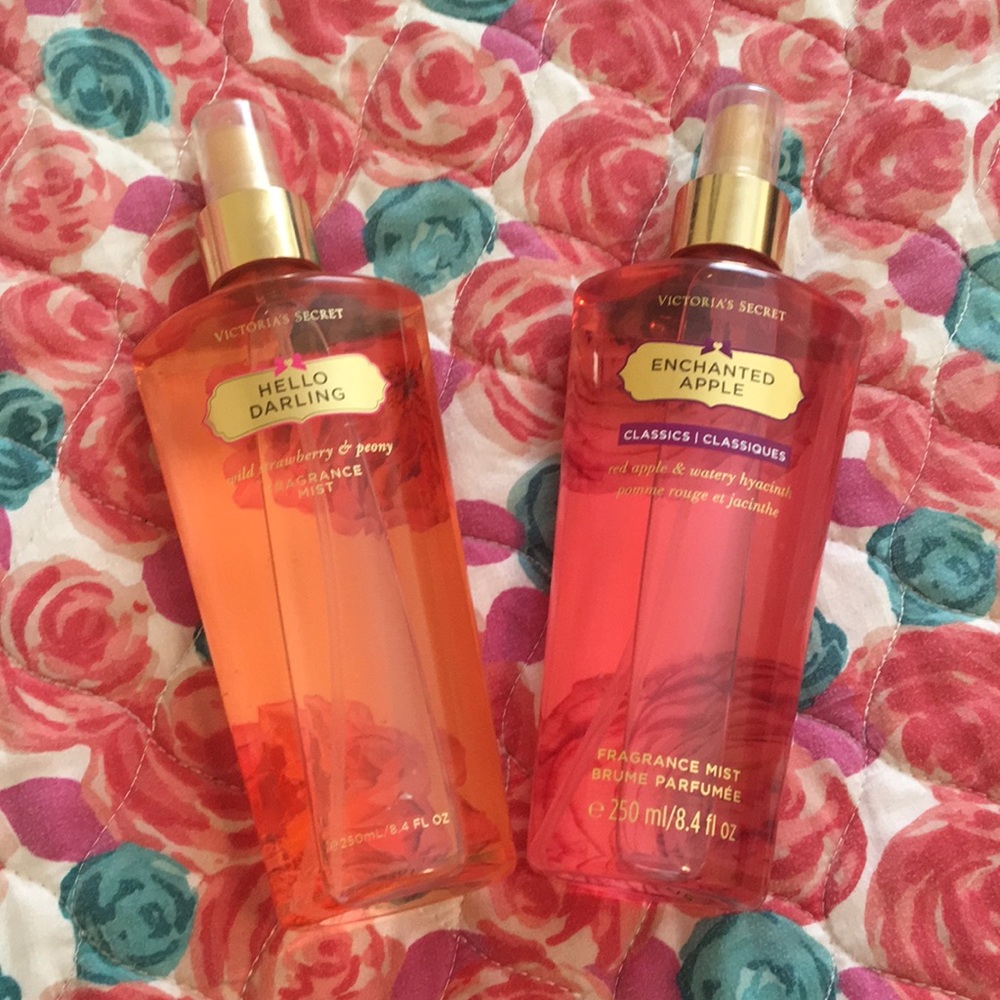 2 VS Pink Fragrance Mists